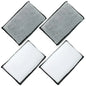 2-10Pcs Auto Detailing Tools Soft Double Side Microfiber Scrubbing Sponge Car Leather Cleaning Microfiber Towel Wax Sponge