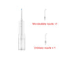 New MIJIA Portable Oral Irrigator 2 Dental Teeth Whitening Flosser bucal tooth Cleaner vibration waterpulse Water Thread