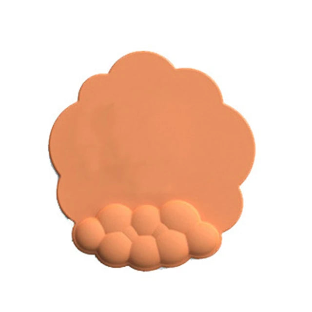 Mouse pad with wrist rest keyboard cloud anti-slip memory foam desktop office gamer mouse wrist rest