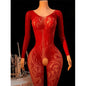 Adult Crotchless Lingerie Women Erotic Crossover Breastless Underwear Set  Sexy Bodystocking BDSM Fishnet Bondage Set GamesToy