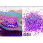 5g/BagGlitter Chameleon Nail Flakes Iridescent Chameleon Nail Powder Holographic Laser Colorful Nail Sequins 120 Colors Mix Size