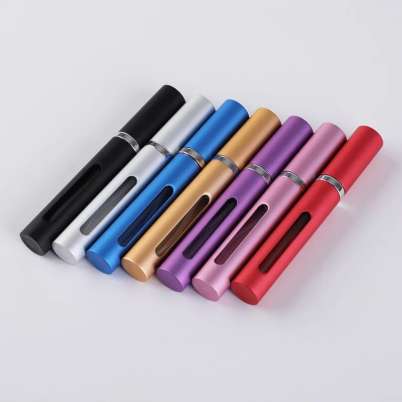 Refillable Perfume Bottle Travel Size Portable Ultra Fine Spray Bottle Atomizer Empty Refillable Bottle 5ml