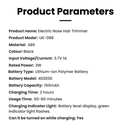 Mini Washable Electric Razor Travel Razor Type-c Charging Capsule Shaver Nose Hair Trimming Double Ring Knife Net