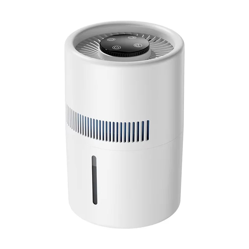 HOMEFISH Home Office Desktop Fog Free Humidifier Air Purifier for Bedroom Car - Safe for Pregnant Women Mothers Babies