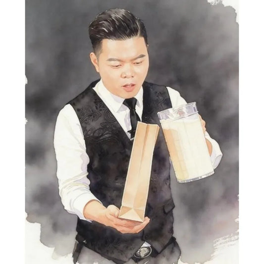 Professional Milk Pitcher Magic Tricks Milk Disappear Cup Glass Illusion Water Stage Magic Props Gimmick Magician Toys Comedy