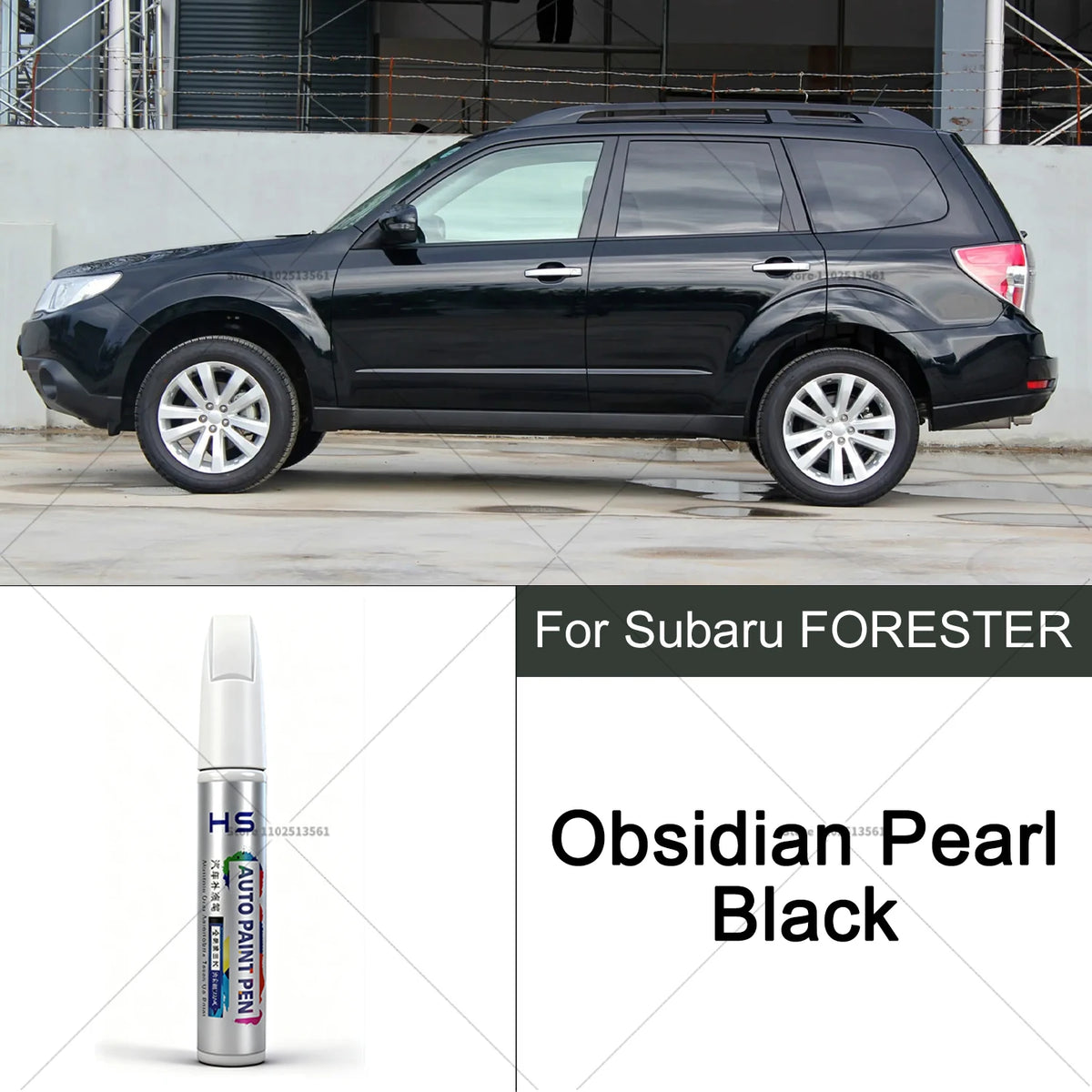For Subaru Forester Car Paint Repair Pen Touch Up Scratch Remover DIY Auto Accessories Black White Blue Red Silver Bronze Green