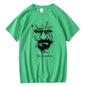 Men Fashion Casual Top Quality Cotton Blend Breaking Bad T Shirts Men Heisenberg Camisetas Hombre Men Cool Tee Shirt Tops