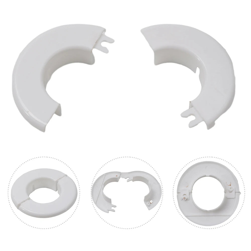 40-80mm Pipes Hole Cover PP Air Conditioning Conduit Pipe Entry Cable Vents Passage For Household Improvement Accessories