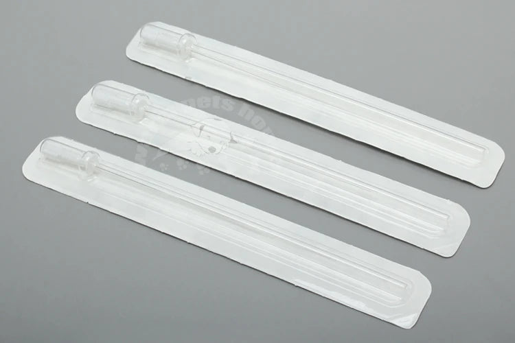 12PCS Cat Catheter With Stylet Side/End Open 1.0mm 1.3mm Cat Urinary Catheters Veterinary Consumables