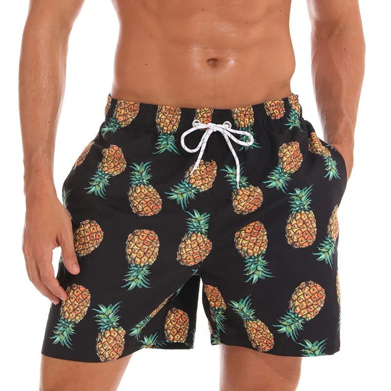 3D Print Flamingo Sports Quick-dry Breathable Men Women Pants Outdoor Casual Vacation Beach Hawaiian Sea Surfing Shorts Summer