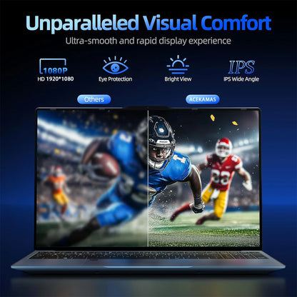 15.6' Intel Core I9 10980HK Laptop Computer Windows 11 Pro 16GB RAM 1TB SSD M.2 Notebook PC Gamer Portable Laptops Gaming Office