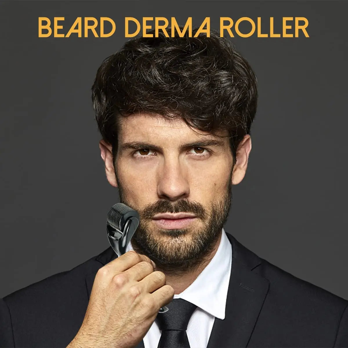 New Black 540 Needles for Facial Body Hair Growth Derma Roller for Skin Beard 0.2mm 0.25mm 0.3mm Needle Micro Face Roll Tool