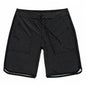 Black Men's Shorts Surf Swim Diving Stretch Water Sport Beach Boardshorts Quick drying Waterproof Breathable Male Swim Trunks