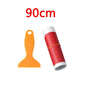 Car Rear Bumper 90/104cm Sticker Carbon Fiber Protective Pad Anti-Scratch Cover Car Edge Board Scuffproof Decal Strip NEW