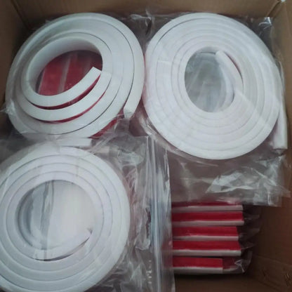 Slope Climbing Strip For Sweeping Robot Flexible Silicone Ramp Threshold Strip Silicone Self- Slope Climbing Strip Random color