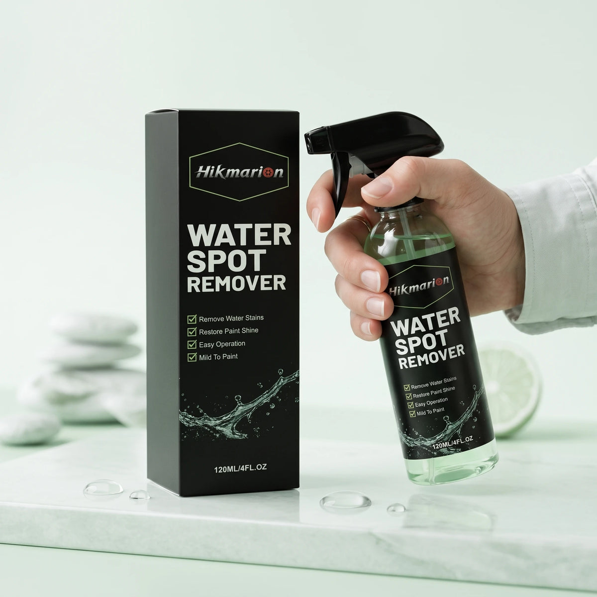 Car Water Spot Remover Repairs Watermark Stains Improves Paint Blemishes Prevents Corrode Delays Aging Windscreen Cleaning Agent
