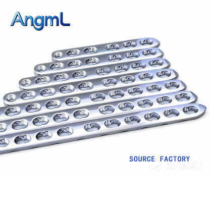 2.0/2.4/2.7/3.5mm Stainless Steel Straight Locking Plate For Veterinary, Pet Implant, Pet Orthopedic Surgical Consumables