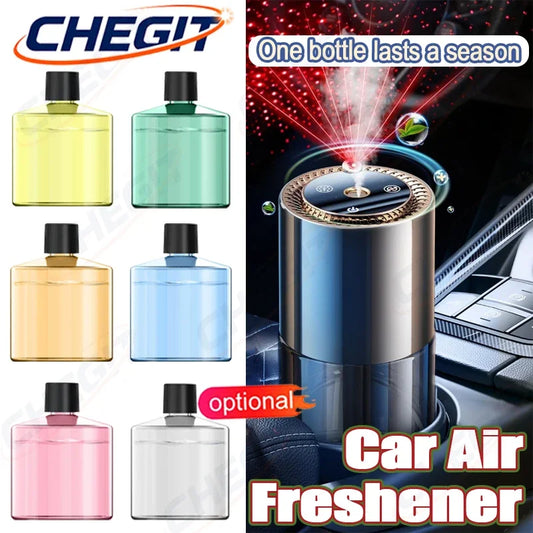 5 Modes Adjustable Smart Car Air Freshener Car Smell Air Freshener Automatic Car Scent Starry Sky Ceiling Ambient Light