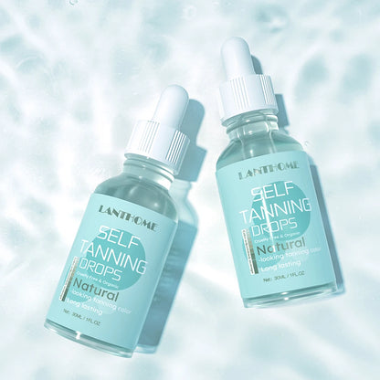 30ml Self -Tanning Drops Body Self Tanner Sunless Tanning Lotion for Natural-Looking Tanner For Body Skin Care