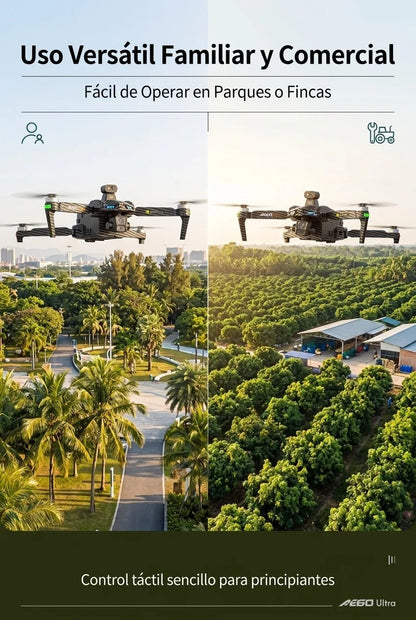 AE60 GPS Drone 8K Professional HD Camera Brushless 3-Axis Gimbal Obstacle Avoidance Touch Screen Airdrop FPV Security Dron Toys