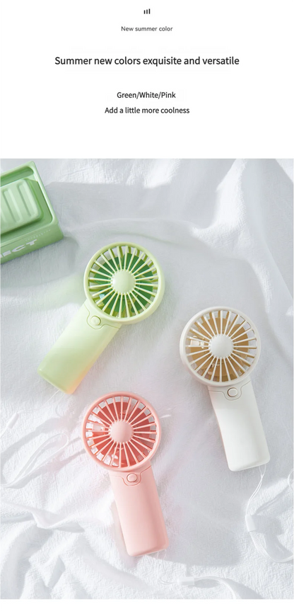 MEET SUN Portable Fan, Creative Pocket Handheld Mini Fan, Lightweight AAA Battery Powered (Batteries Not Included) Personal Cool