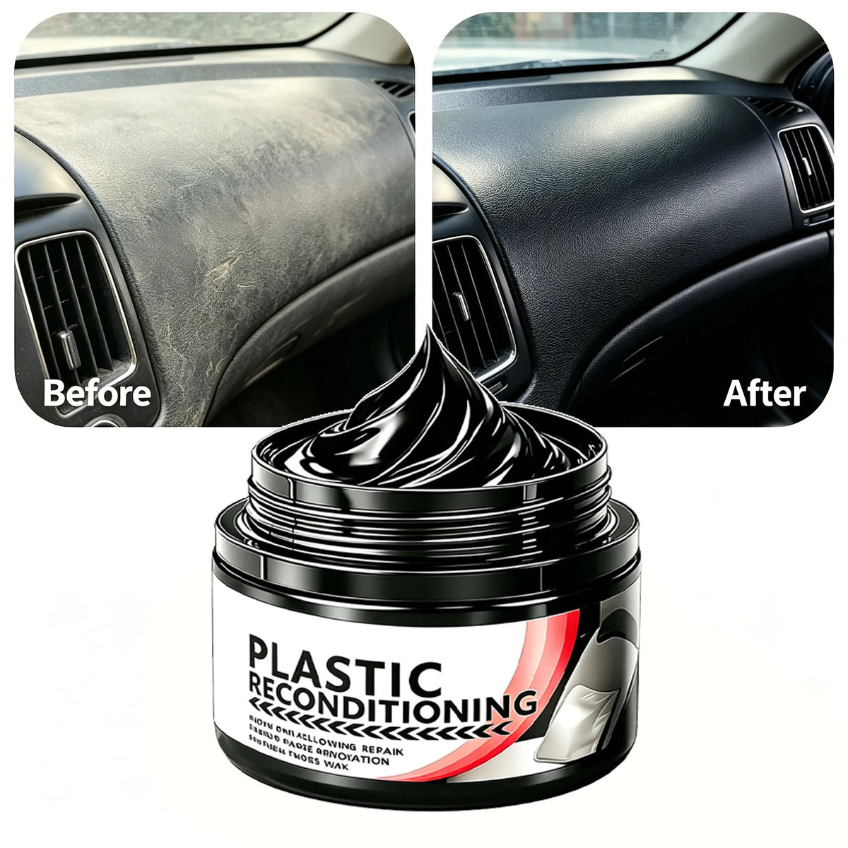 Car Leather Repair Kit Plastic Restoring Care Agent Scratch Fade Fix for seats steering wheels dashboards bumpers fenders