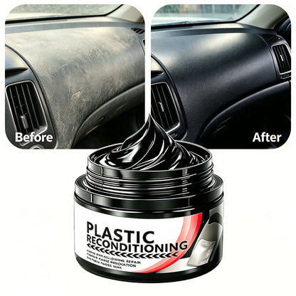 Car Leather Repair Kit Plastic Restoring Care Agent Scratch Fade Fix for seats steering wheels dashboards bumpers fenders