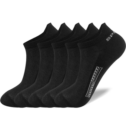 High Quality 10Pairs Men Socks Cotton Summer Sports Breathable Ankle Socks Mesh Casual Athletic Thin Cut Short Plus Size 39-48