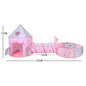 3PC Kids Play Tent with Tunnel and Ball Pit,  Play Tents for Toddlers Playhouse, Indoor & Outdoor Starry Sky Tent with Carry Bag