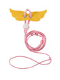 Anti-lost Small Pet Harness Adjustable Strap Anti-bite Guinea Pig Leash Safety Buckle Escape-Proof Hamsters Harness Outdoor
