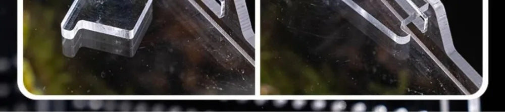 New Acrylic Reptile Habitat Anti-Escape Clear Spider Feeding Case Multiple Size Arboreal Small Pet Cage for Chameleon Clear