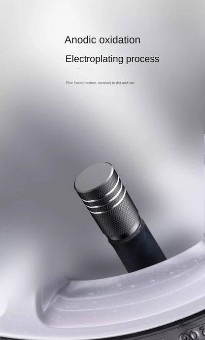 4Pcs Car Tire Valve Stems Cap Knurling Style Tire Valve Cap Aluminum Tire Wheel Stem Air Valve Cap car Universal accessories