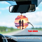 30pcs Customized Personalized Photo Car Air Freshener Paper Fragrance Chips, Creative Custom Gift Car Decoration