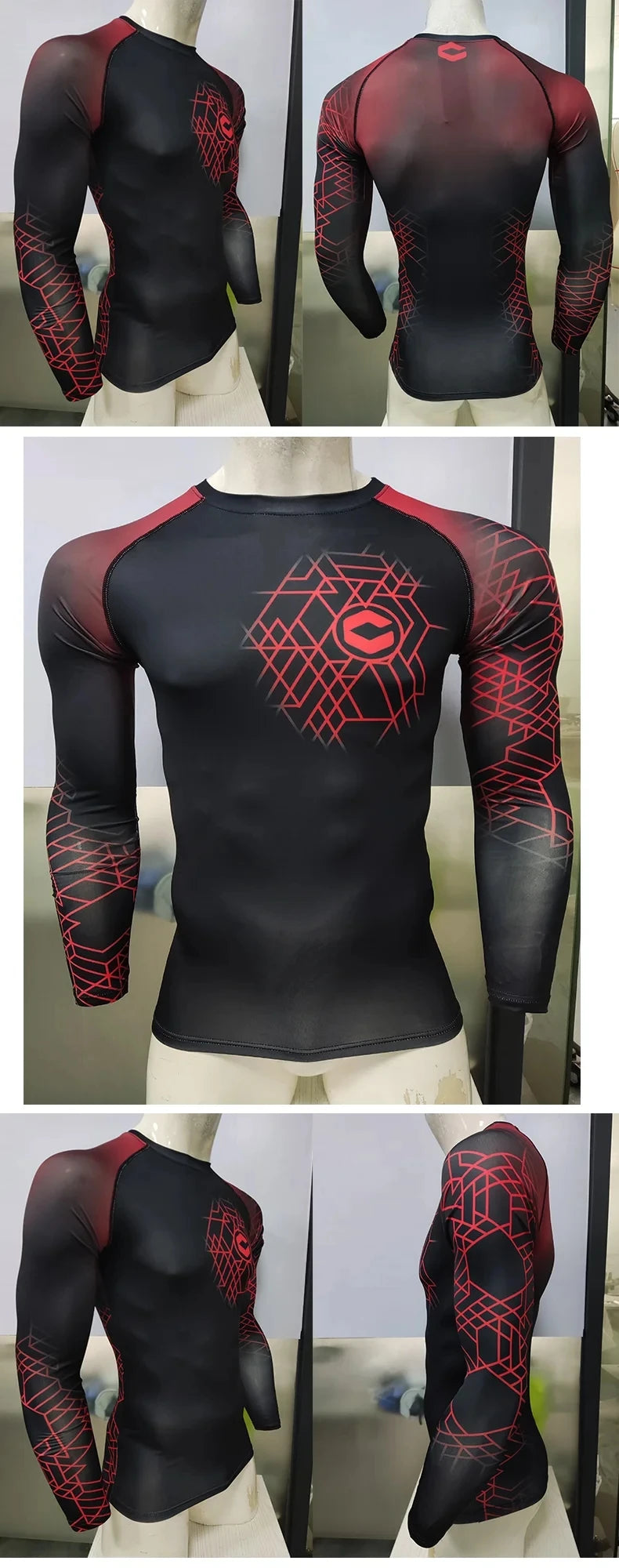 Men Tracksuit MMA No Gi Rashguard Jiu Jitsu T-shirt+Pants Boxing Jerseys Set BJJ Muay Thai Shorts Compression Legging Sportsuit