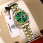 POEDAGAR Elegant Women's Watch Waterproof Luminous Date Fashion Ladies Wristwatch Stainless Steel Quartz Watches For Women Reloj