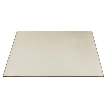 High temperature resistant Glass thick 4mm Fireplace door glass wood stove transparent microcrystalline ceramic glass