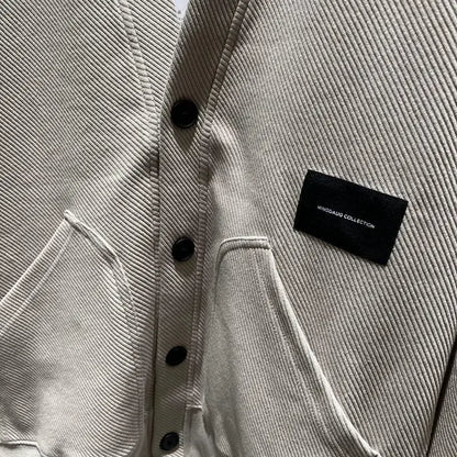 Men's Clothing Icon V Neck Cardigan Knit Sweater Male with Pockets Jumpers Tops Best Selling Products 2025 New in Knitwears A X