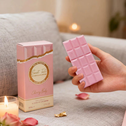 Sweet Chocolate Unisex Perfume 100ml Sweet Fragrance Long-lasting Scent Body Spray Creative Design Must-have For Daily Commutes
