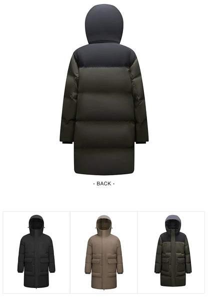 Semir Down Jacket Men 2026 New Waterproof Thick Outerwear Long Length Winter Clothing Couple