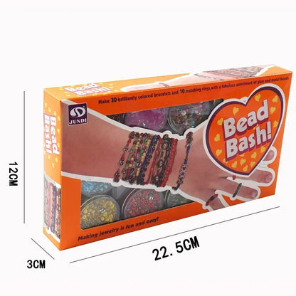 DIY Bracelet Making Kit Jewellery Making Kit Arts for Kids Friendship Craft Kit for 5-12 Years Old Kid Girls Toys Christmas Gift