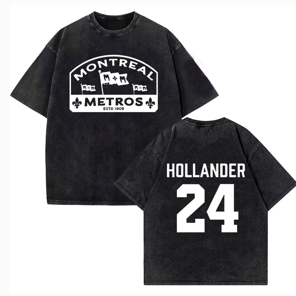 High Quality Cotton Vintage Washed Heated Rivalry Ilya Rozanov 81 Boston Raiders T Shirt Men Scott Hunter Shane Hollander Acid