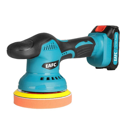 EAFC 6-Speed Cordless Car Polisher for Makita 21V Battery, Electric Auto Waxing Polishing Machine, Car Buffer Detailing Tool Kit
