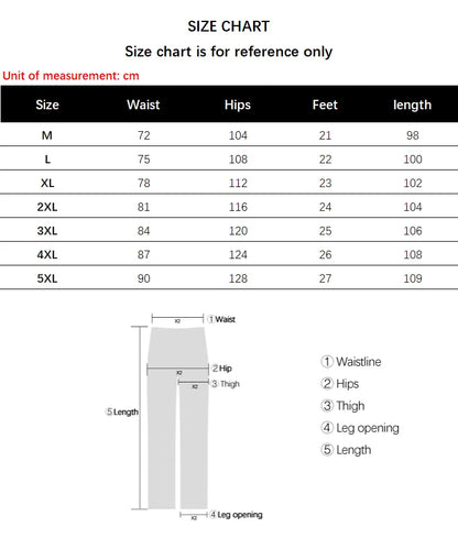 2024 New Sweatpants Men Multi-Pockets Drawstring Cotton Casual Wide Pants Male Loose Straight Trousers Large Size 8XL