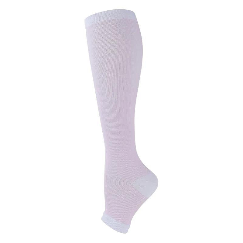 10 Styles Compression Stocking Prevent Calf Varicose Veins Soreness Pressure Cycling Professional Leg Support Nurse  Women Socks