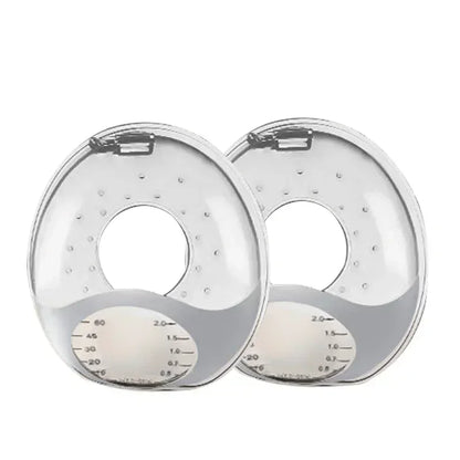 Silicone Mother's Milk Collector With Scale Wearable Anti Spill Breast Pads Nipple Pain Protector Maternity Breastfeeding