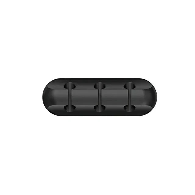 Cable Cord Wire Organizer Silicone USB Cable Winder Management Clips Self Adhesive for Mouse Keyboard Headset For iPhone Huawei