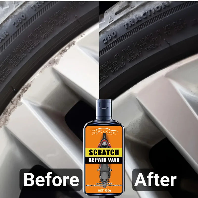 Alloy Universal Wheel Hub Repair Kit - Scratch Remover, Oxidation Cream, Rust Protector & Car Wheel Care Polishing Paste