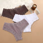 3Pcs/set Women Cotton Lace Panties Floral Intimate Underwear Trendy Patchwork Lace Briefs Female Soft Underpants Lingerie S-XL