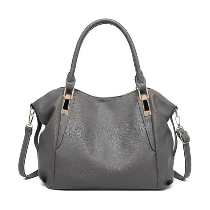 Miss Lulu WOMEN'S Big Shopper Tote Bag, Elegant handbag, Large shoulder bag for Commuting, Travel and Shopping, Practical