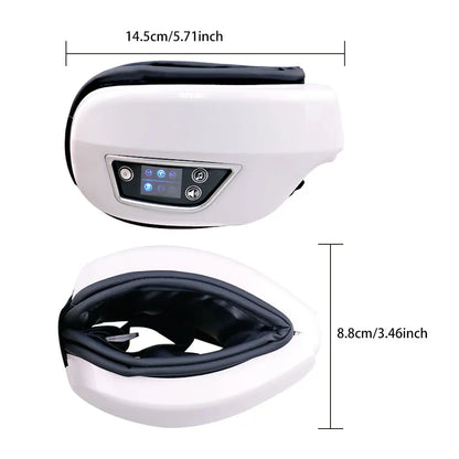Eye Massage Device Vibration Airbag Pressure Eye Massager Bluetooth Music Relax Fatigue Eye Care Improve Sleep Tools Foldable